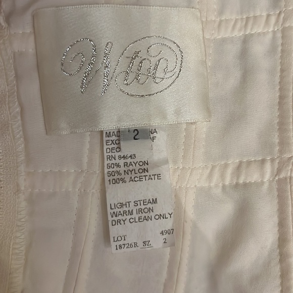 BHLDN | Wtoo | Stunning Bridal Corset with Flower Details Sparkle Lace - Picture 6 of 10